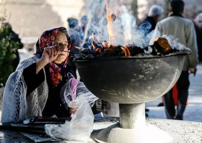 آداب و رسوم چهارشنبه سوری خراسان رضوی