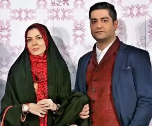 شیرازگردی آزاده نامداری و همسرش + عکس های پاییزی