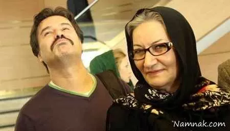 پیمان قاسمخانی و مادرش