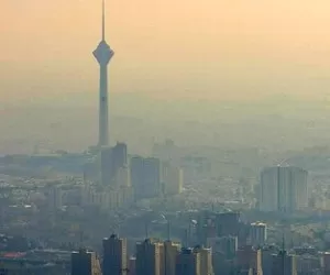 وضعیت هوای تهران قرمز است