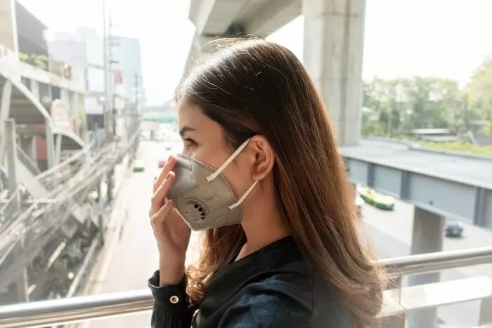 ماسک آلودگی هوا 