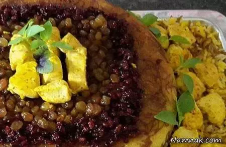 طرز تهیه رشته پلو