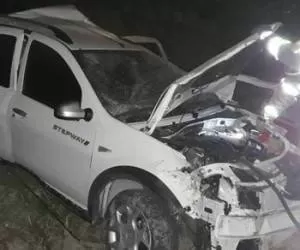مرگ راننده ساندرو در حادثه واژگونی خودرو در اتوبان تهران قم