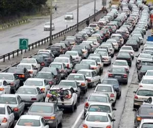 ترافیک امروز بزرگراه کرج تهران و جاده چالوس چطوره؟