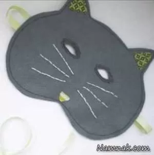 آموزش ساخت ماسک حیوانات برای کودک (گربه)