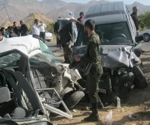 تصادف مرگبار با 2 کشته در آزادراه کرج-قزوین