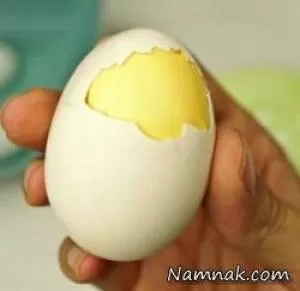 ویدئوی جالب جابه جا کردن زرده و سفیده تخم مرغ