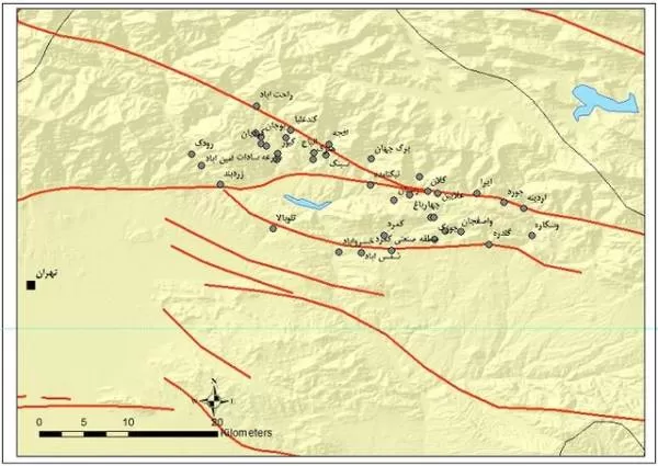 زلزله شرق تهران