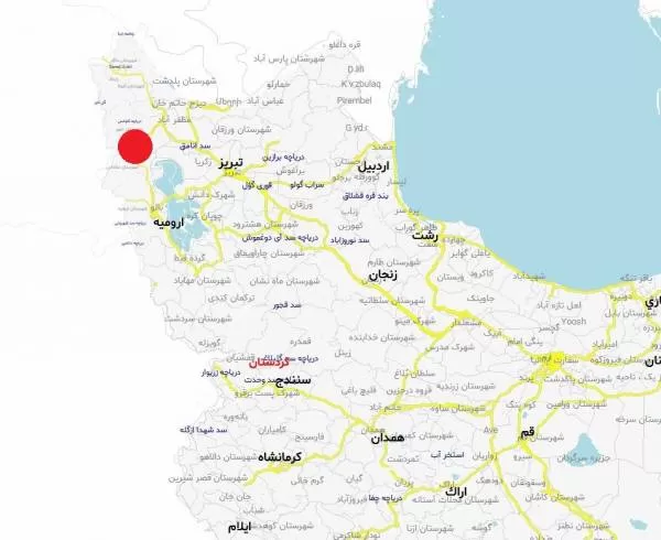 زلزله آذربایجان غربی