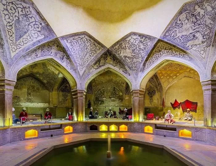 معماری حمام شیخ بهایی