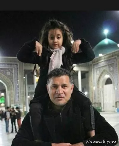 علی دایی و دخترش