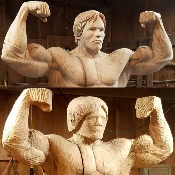 ساخت مجسمه آرنولد