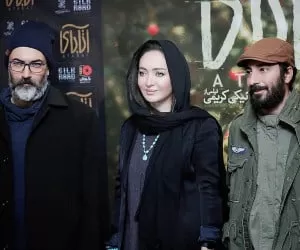 تیپ جالب و دیدنی بازیگران مشهور در اکران فیلم آتابای