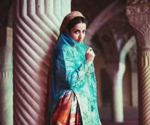 دختر شیرازی یکی از زیباترین دختران جهان + تصاویر
