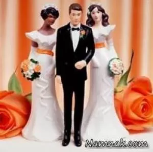 کارت عروسی جنجالی برای 1 داماد و دو عروس! + عکس