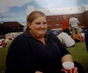 انگیزه تلخی که زن 240 کیلویی را لاغر کرد ! + عکس
