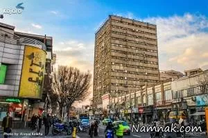 عکس قدیمی از ساختمان پلاسکو تهران