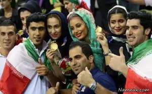 سلفی همسران بازیکنان والیبال ایران