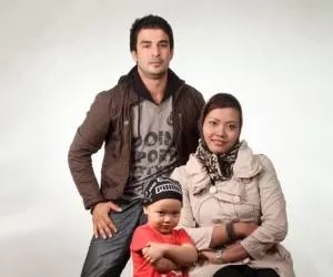 عکس بازیگران در کنار خانواده هایشان - سری 7