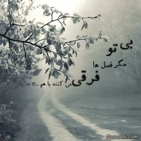 عکس نوشته بارانی