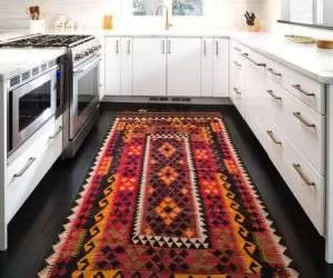 مدل فرش و گلیم برای آشپزخانه های کوچک و بزرگ + تصاویر