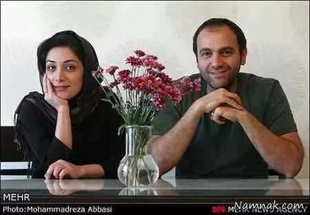 آرش مجیدی و همسرش میلیشا مهدیزاده