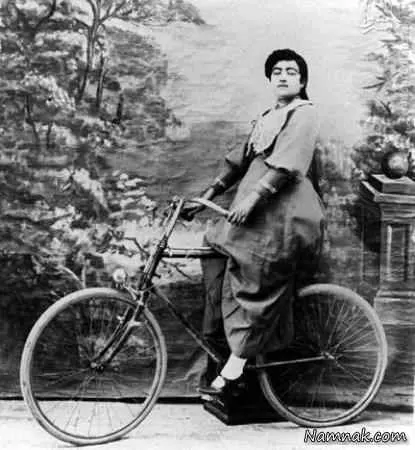 اولین زن دوچرخه سوار
