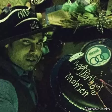 کیک تولد محسن فروزان