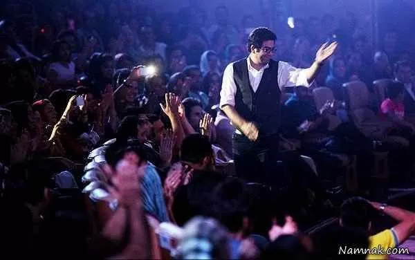 فرزاد حسنی در کنسرت مرتضی پاشایی