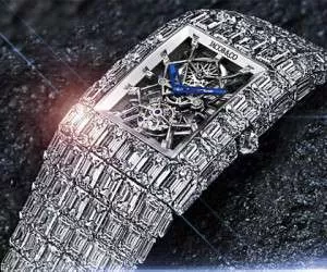 10 مدل از گرانقیمت ترین ساعت های الماس زنانه