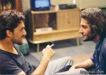 حامد بهداد و محمدرضا گلزار در فیلم بوتیک