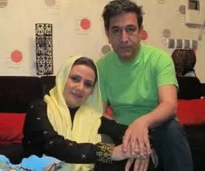 عیادت گوهر خیراندیش از مجید اوجی همسر فلورا سام در بیمارستان