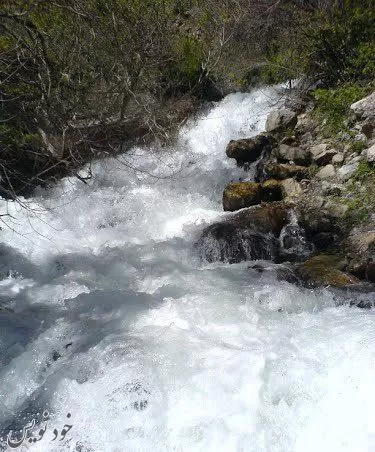آبشار او اسپید بروجن ر استان چهار محال و بختیاری +عکس